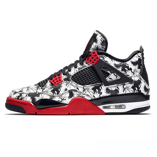 Authentic original Air Jordan 4 Men Women Basketball Shoes Original High Quality Basketball Shoes - Virtual Blue Store