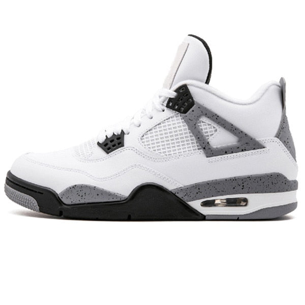 Authentic original Air Jordan 4 Men Women Basketball Shoes Original High Quality Basketball Shoes - Virtual Blue Store