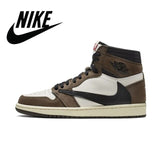 New Air Jordan 1 x OFF-WHITE AJ1 OW Chicago joint black gold fluorescent green white blue toe Hulk sports basketball shoes - Virtual Blue Store