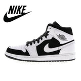 New Air Jordan 1 x OFF-WHITE AJ1 OW Chicago joint black gold fluorescent green white blue toe Hulk sports basketball shoes - Virtual Blue Store