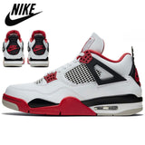 Authentic original Air Jordan Retro 4 Sports Shoes for Men and Women, Basketball Shoes for Men and Women - Virtual Blue Store