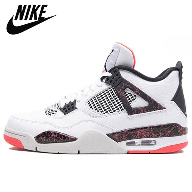 Authentic original Air Jordan Retro 4 Sports Shoes for Men and Women, Basketball Shoes for Men and Women - Virtual Blue Store