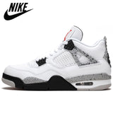 Authentic original Air Jordan Retro 4 Sports Shoes for Men and Women, Basketball Shoes for Men and Women - Virtual Blue Store