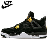 Authentic original Air Jordan Retro 4 Sports Shoes for Men and Women, Basketball Shoes for Men and Women - Virtual Blue Store