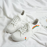 Vulcanized Women shoes High top Canvas sneakers women Mixed Colors Sport Shoe Girls School Shoes Leisure Flat chaussures femme - Virtual Blue Store