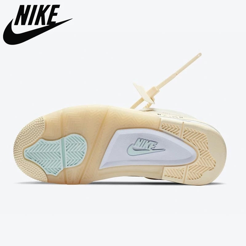 Original NlKE Air Jordan 4 Retro High Quality Jumpman AJ4 Men's Basketball Shoes Comfortable Breathable Women Sneakers - Virtual Blue Store