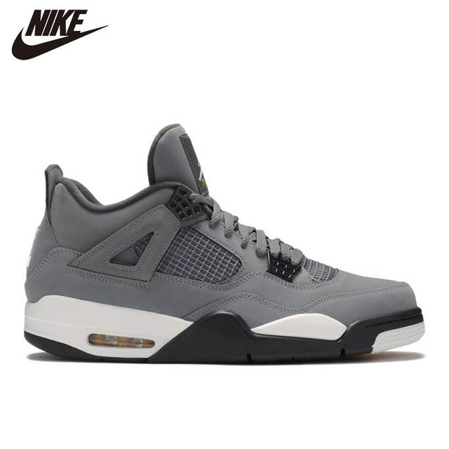 Original NlKE Air Jordan 4 Retro High Quality Jumpman AJ4 Men's Basketball Shoes Comfortable Breathable Women Sneakers - Virtual Blue Store