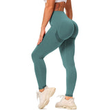 Women Yoga Pants Push Up Workout Leggings for Fitness Sport Legging Gym Activewear High Waist Seamless Tights Running Trousers - Virtual Blue Store