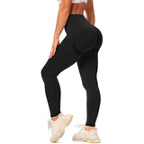 Women Yoga Pants Push Up Workout Leggings for Fitness Sport Legging Gym Activewear High Waist Seamless Tights Running Trousers - Virtual Blue Store