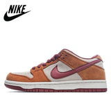 Authentic original Dunk SB Low Pro ISO gray suede sports skate shoes men's and women's size 36-45 CD2563-004 comfortable - Virtual Blue Store