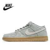Authentic original Dunk SB Low Pro ISO gray suede sports skate shoes men's and women's size 36-45 CD2563-004 comfortable - Virtual Blue Store