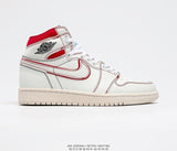 New Arrival Original Air Jordan 1 X Off White AJ1 Basketball Shoes Leisure Shoes Most Popular Classical Shoes Breathable - Virtual Blue Store