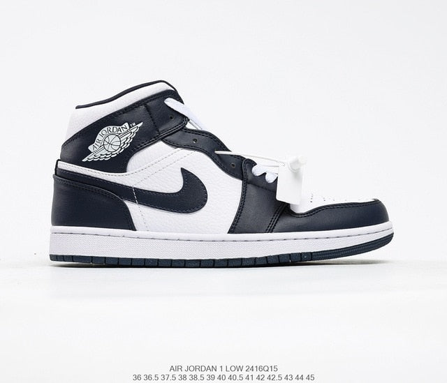 New Arrival Original Air Jordan 1 X Off White AJ1 Basketball Shoes Leisure Shoes Most Popular Classical Shoes Breathable - Virtual Blue Store