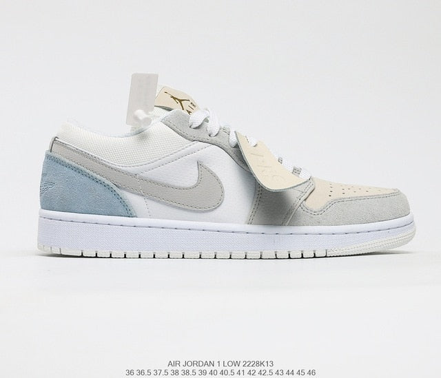 New Arrival Original Air Jordan 1 X Off White AJ1 Basketball Shoes Leisure Shoes Most Popular Classical Shoes Breathable - Virtual Blue Store