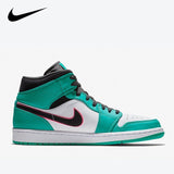 New Arrival Original Air Jordan 1 X Off White AJ1 Basketball Shoes Leisure Shoes Most Popular Classical Shoes Breathable - Virtual Blue Store