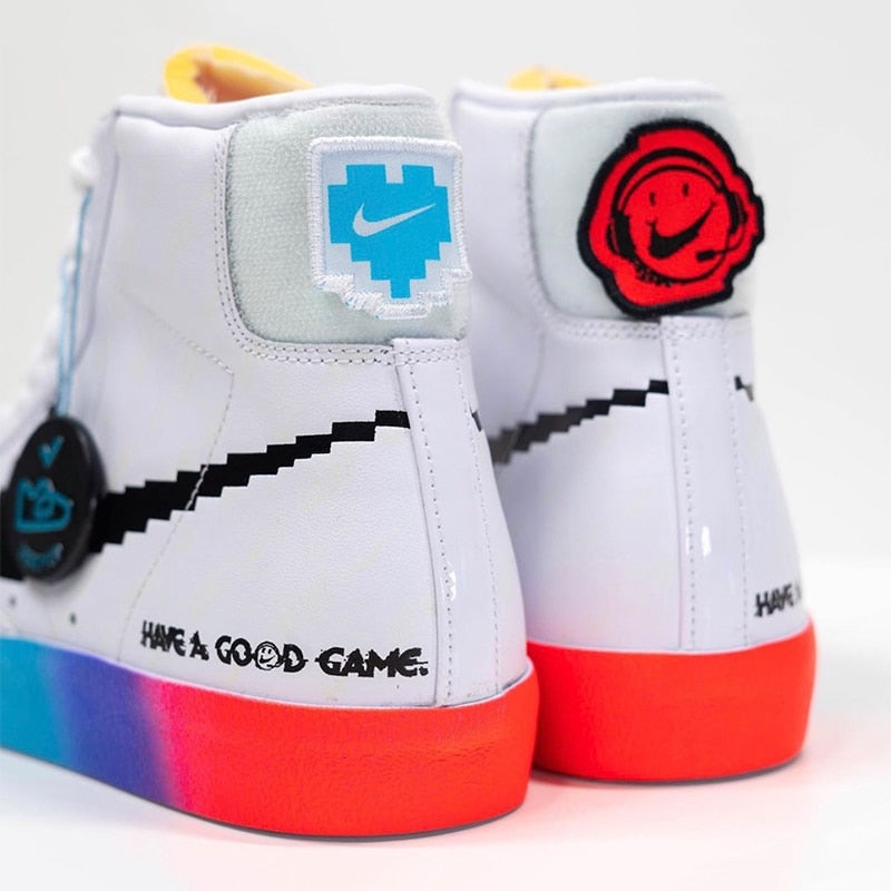 Air Jordan 1 77 Vintage ont une bonne journée rouge décontracté sport skateboard chaussures pour hommes unisexe femmes Sneaker - Virtual Blue Store