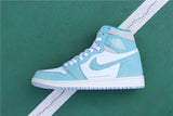 Air Jordan 1 haute OG hommes chaussures de basket plein AJ1 chaussures quotidiennes homme femme baskets hautes de sport unisex - Virtual Blue Store