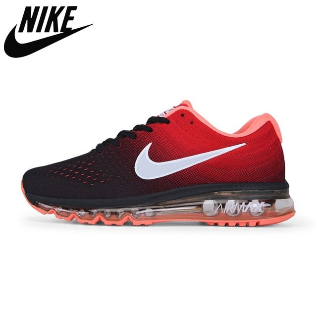 Original Authentic Air Max 2017 Black White Comforbale Breathable Outdoor Sports Sneakers Men Shoes Size 40-45 - Virtual Blue Store