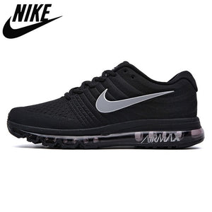 Original Authentic Air Max 2017 Black White Comforbale Breathable Outdoor Sports Sneakers Men Shoes Size 40-45 - Virtual Blue Store