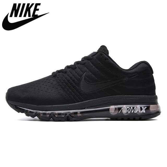 Original Authentic Air Max 2017 Black White Comforbale Breathable Outdoor Sports Sneakers Men Shoes Size 40-45 - Virtual Blue Store