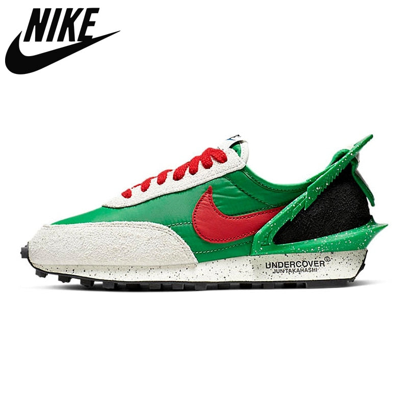 Authentic Undercover x Daybreak Men's Running Shoes Lucky Green University Red Fashion Women's Sports Sneakers Size 36-45 - Virtual Blue Store