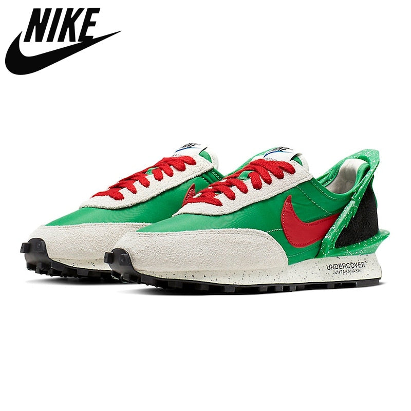 Authentic Undercover x Daybreak Men's Running Shoes Lucky Green University Red Fashion Women's Sports Sneakers Size 36-45 - Virtual Blue Store