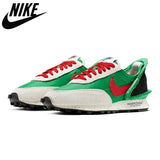 Authentic Undercover x Daybreak Men's Running Shoes Lucky Green University Red Fashion Women's Sports Sneakers Size 36-45 - Virtual Blue Store
