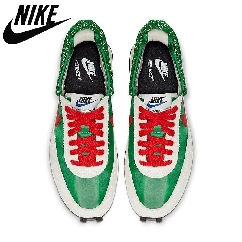 Authentic Undercover x Daybreak Men's Running Shoes Lucky Green University Red Fashion Women's Sports Sneakers Size 36-45 - Virtual Blue Store
