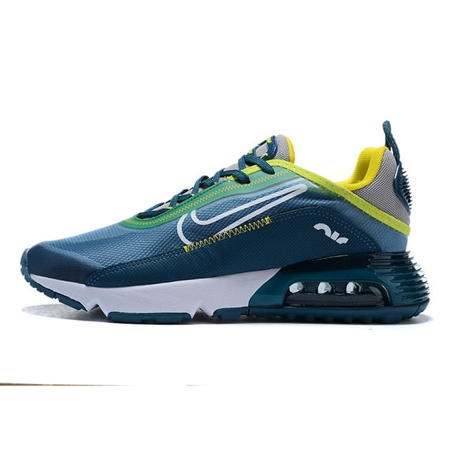 Authentic original Air Max Vapormax 2090 mesh yarn men's shoes gray blue purple orange comfortable size 40-45 - Virtual Blue Store