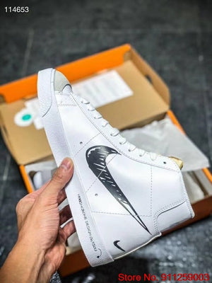 Authentic Original Men's Blazer Mid '77 Vintage Sneakers Kasina Men's Women's Casual Skateboard Shoes Fashion Outdoor Sports - Virtual Blue Store