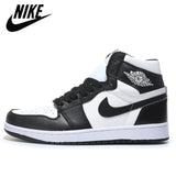 Original New Arrival Air Jordan Retro 1 AJ1 University Dark Mocha Green Women Men Basketball Shoes Sports Sneakers 36-46 - Virtual Blue Store