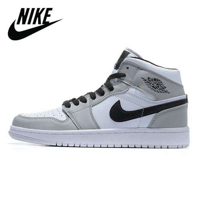 Original New Arrival Air Jordan Retro 1 AJ1 University Dark Mocha Green Women Men Basketball Shoes Sports Sneakers 36-46 - Virtual Blue Store