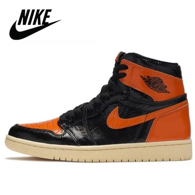 Original New Arrival Air Jordan Retro 1 AJ1 University Dark Mocha Green Women Men Basketball Shoes Sports Sneakers 36-46 - Virtual Blue Store