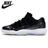 Original Authentic Original Air Jordan 11 Retro Easter Low Platinum Tint Gamma Blue Cap And Gown Men’s Basketball Shoes - Virtual Blue Store