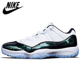 Original Authentic Original Air Jordan 11 Retro Easter Low Platinum Tint Gamma Blue Cap And Gown Men’s Basketball Shoes - Virtual Blue Store