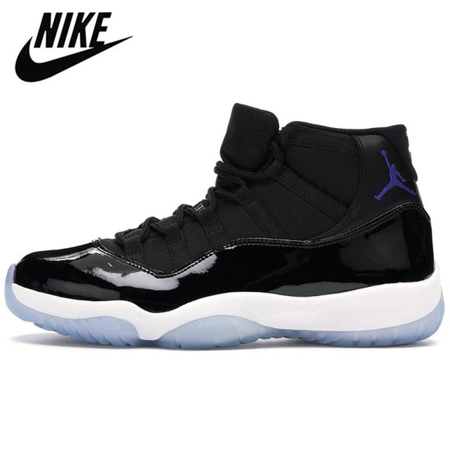 Original Authentic Original Air Jordan Retro 11 Men Basketball Shoes Metallic Silver Comfortable Breathable Sneakers 36-47 - Virtual Blue Store