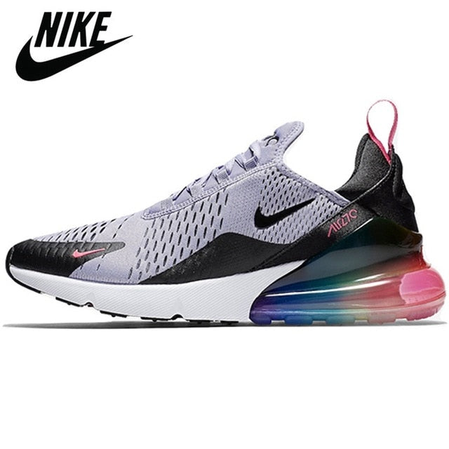 Authentic Air Max 270 Men's Running Shoes Anthracite Core White USA AirMax 27C Fashion Women's Sports Sneakers - Virtual Blue Store