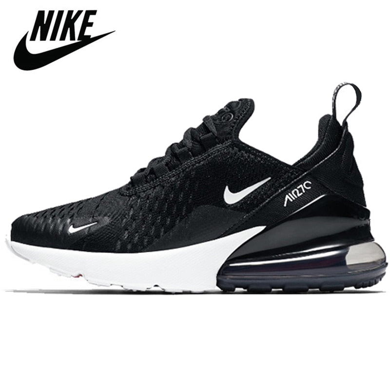 Authentic Air Max 270 Men's Running Shoes Anthracite Core White University Blue Outdoor Fashion Women's Sports Sneakers - Virtual Blue Store