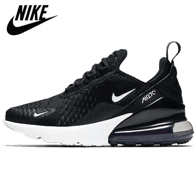 Authentic Air Max 270 Men's Running Shoes Anthracite Core White University Blue Outdoor Fashion Women's Sports Sneakers - Virtual Blue Store