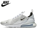 Authentic Air Max 270 Men's Running Shoes Anthracite Core White University Blue Outdoor Fashion Women's Sports Sneakers - Virtual Blue Store