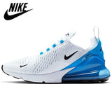 Authentic Air Max 270 Men's Running Shoes Anthracite Core White University Blue Outdoor Fashion Women's Sports Sneakers - Virtual Blue Store