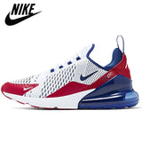 Authentic Air Max 270 Men's Running Shoes Anthracite Core White University Blue Outdoor Fashion Women's Sports Sneakers - Virtual Blue Store