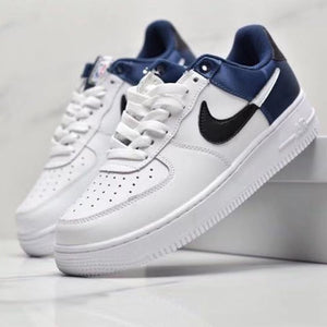 NIKE-Zapatillas Air Force 1 07 LV8 1HO19 Men Women's Sneakers Casual Sports Shoes Outdoor flat Skateboarding Shoes - Virtual Blue Store