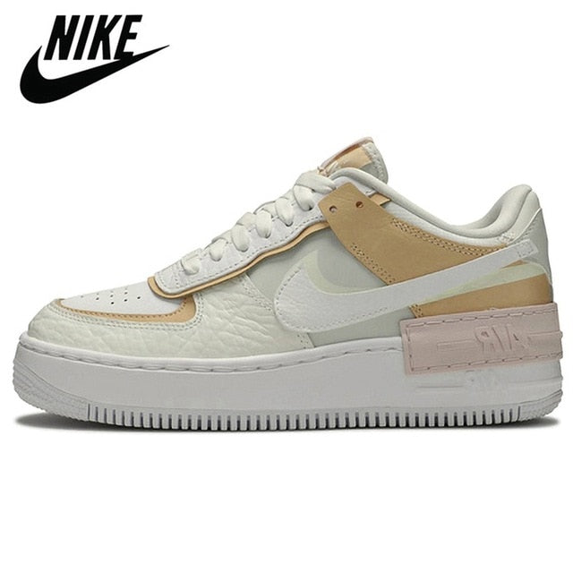 Hot Sale Original Sneakers NIKE-Zapatillas Air Force 1 Shadow Low AF1 Skate Shoes Women's Sports Flat Shoes 36 40 - Virtual Blue Store