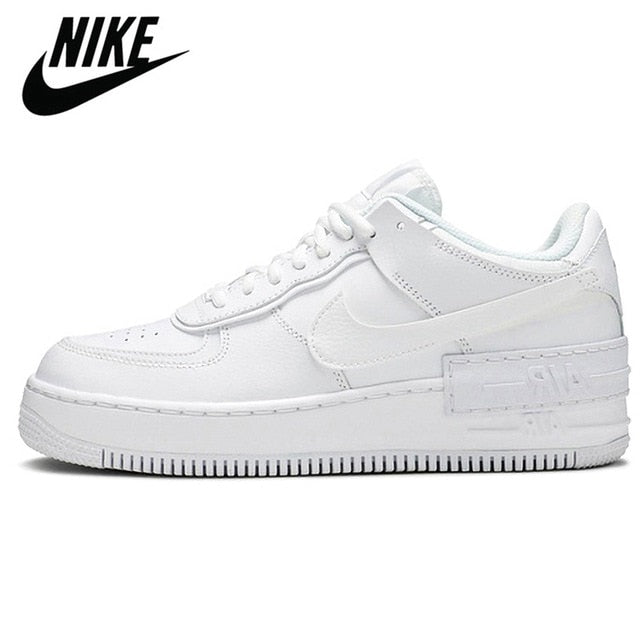 Hot Sale Original Sneakers NIKE-Zapatillas Air Force 1 Shadow Low AF1 Skate Shoes Women's Sports Flat Shoes 36 40 - Virtual Blue Store
