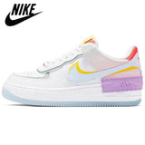 Hot Sale Original Sneakers NIKE-Zapatillas Air Force 1 Shadow Low AF1 Skate Shoes Women's Sports Flat Shoes 36 40 - Virtual Blue Store