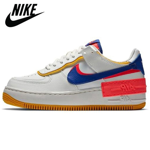 Hot Sale Original Sneakers NIKE-Zapatillas Air Force 1 Shadow Low AF1 Skate Shoes Women's Sports Flat Shoes 36 40 - Virtual Blue Store