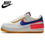 Hot Sale Original Sneakers NIKE-Zapatillas Air Force 1 Shadow Low AF1 Skate Shoes Women's Sports Flat Shoes 36 40 - Virtual Blue Store