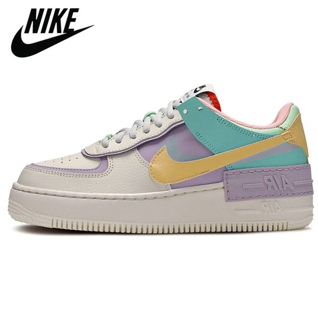 Hot Sale Original Sneakers NIKE-Zapatillas Air Force 1 Shadow Low AF1 Skate Shoes Women's Sports Flat Shoes 36 40 - Virtual Blue Store