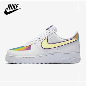 NIKE-Zapatillas Deportivas Air Force 1 Para Hombre Calzado Deportivo Unisex De Estilo Low What The LA Sneakers Shoes - Virtual Blue Store